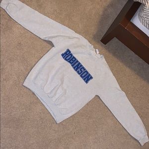 Robinson Light Grey Crewneck